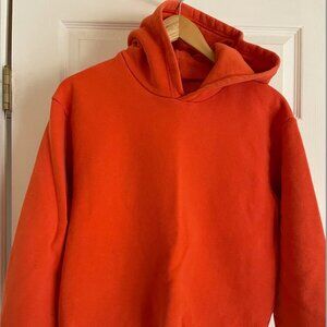 American Apparel Mason Heavy Fleece Hoodie Orange Size S